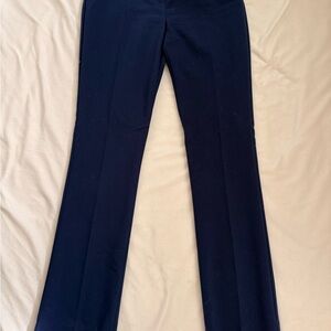 Express Navy Straight Leg Pants